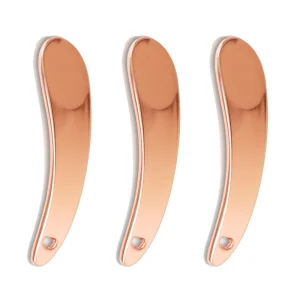 Beauty Makeup Spatula Mini Small Facial Mask Eye Cream Scoop Rose Gold Gold Silver Metal Cosmetic Spoon