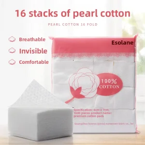 Beauty Salon Makeup Remover Cotton Pads Pure Cotton Guangzhou Origin 254g for Nail Art Semi Permanent Tattoo Embroidery Supplies