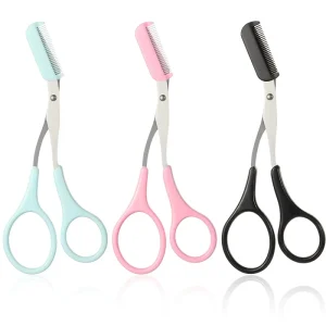 Beauty Tools Eyebrow Scissors Remover With Comb Eyelash Trimmer