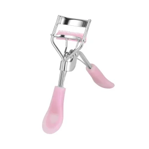Beauty Tools Pink Private Label Eyelash Curler Silicone Curler Eyelash Makeup Tool