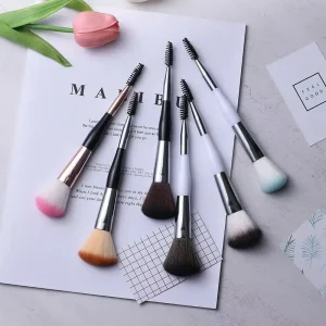 Beauty Tools Set Dual ended Makeup Brush Multi functional Makeup Brush Eyebrow Brush Eyeshadow Brush