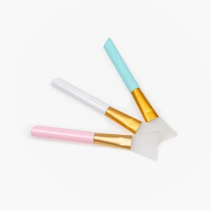 Beauty Tools logo Face Mask Cosmetic Makeup Silicone Applicator Facial Skincare Face Clay Single Silicone Mask Brush