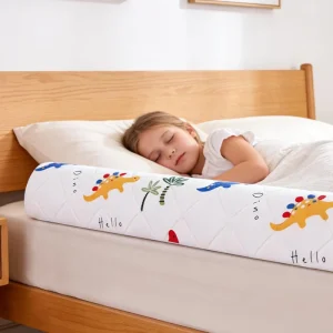 Bed Rail Toddlers Memory Foam Bumper Guard Dual Non Pads Waterproof Washable Soft Removable Cover Customizable Color Logo for
