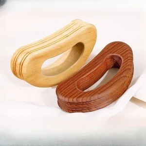 Beech Wood Gua Sha Massage Board Natural Wooden Scraping Tool for Neck Back Body Meridian Therapy