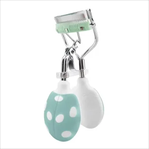 Beetle Shaped Eyelash Curler Ergonomic Cushioned Grip Handle for Ultra Precision and All Day Long Lasting Curls