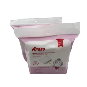 Best Quality Natural Rectangle Cotton Pads Facial Cotton Pads Makeup Remover 3 Layers Fabric Cotton Pads