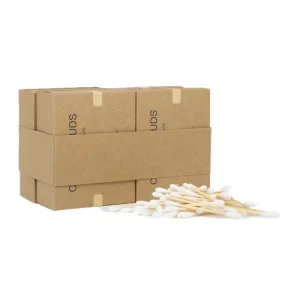 Biodegradable Eco friendly Bamboo Earbuds Cotton Bud Swabs for Ears