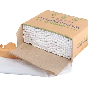 Biodegradable Eco friendly Medical Grade CE Certified Bamboo Cotton Buds Swab