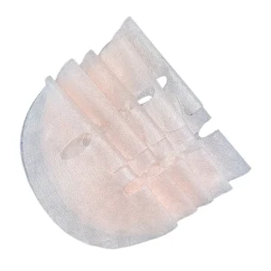 Biodegradable Green Non woven Fabric Moisturizing Natural Facial Mask Sheet with Camellia Fiber Base Cloth