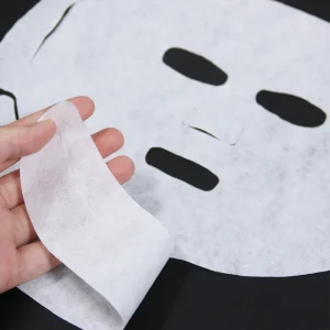 Biodegradable Natural Cotton Facial Mask Material Ear loop Face Mask Sheet