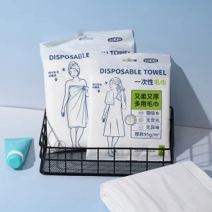 Biodegradable Portable Cotton Bath Towel Big Size Disposable Clean Dry Wet Face Body Towel Makeup Removal Cleaning