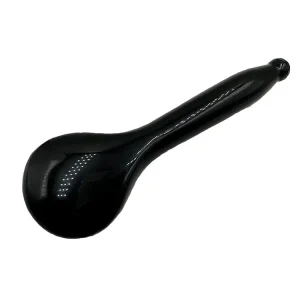Black Obsidian Gua Sha Spoon Face Massage Tool for Face Sculpting and Health Care Therapy
