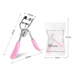 Black Pink High Grade Eyelash Curler Tool Custom Logo Private Label Eyelash Curler