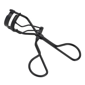Black Travel friendly Eyelash Curler Carbon Steel Portable Salon Use Customizable Private Label YINGQI Brand