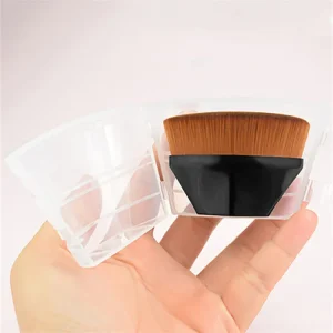 Black White Pink Color NO.55 Fashion Single Make up Brushes Foundation Eyes Make up Brush Set Cleaner Private Label