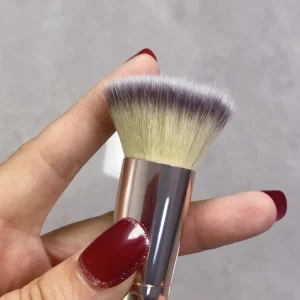 Bling Bling Rhinestone Makeup Brushes 2 in 1 Double Ended Synthetic Brush for Foundation Bronzer
