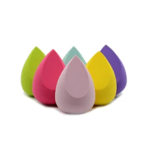 C private Label Latex Free Remover Custom Wedges Puff Silicone case Cleaner Microfiber Set Blender Makeup Sponge