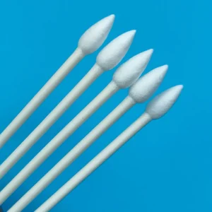 CA 003 Biodegradable Paper Stem 4.7mm Big Pointed Cotton Bud Electronics Cleaning Cotton Swab Qtips for Cleanroom
