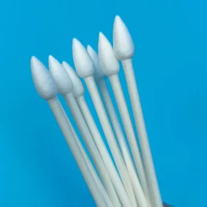CA 003 Biodegradable Paper Stick 4.7mm Big Pointed Cotton Bud Detailing Swab Precision Cleaning Qtips Cotton Swab for Cleanroom