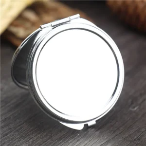 CJX444 Custom Makeup Mirror Multi shape DIY Sublimation Compact Mirror