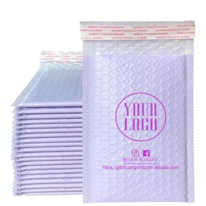 CTCX Enveloppe Bulle Envoi Custom Bubble Mailer Waterproof Polymailer With Bubble Poly Mailer Bags for Packaging