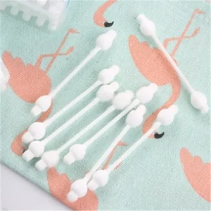 Calabash Shaped Cotton Ear Buds Suitable for Baby Kids Child Care Double Head Paper Stick Cotton Swab