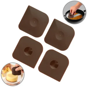 Cast Iron Pot Cleaning Scraper Board Plastic Butter Scraper Mold Bread Cake Cutting Board