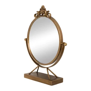 Classic Circle Ornate Makeup Beauty Magnifying Vanity Mirror