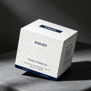 Clean Hygienic White Disposable Face Towels Soft Quick Dry Facial Towels