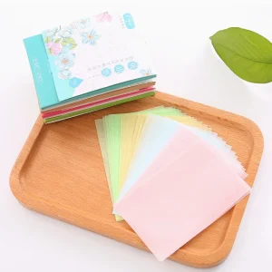 Clean Paper Oil Blotting Sheets Cleansing Face Oil Control Absorbent Paper Towel Makeup Tools Oil Blotting Paper for f