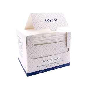 Clean Towels Disposable Face Towel Lint Free Biodegradable Towels Makeup Remover Dry Wipes Super Soft Plant Fiber Facial Towels