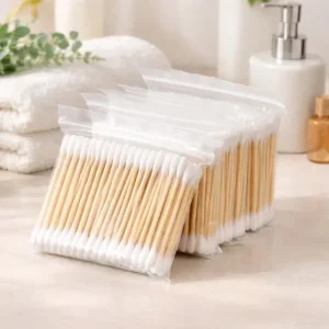 Colored Cotton Swabs for Essential Oils and Makeup Application High Quality Cotton Buds