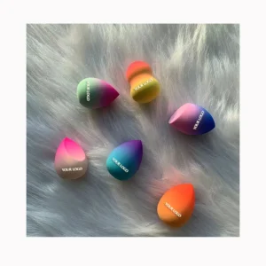 Colorful Beauty Makeup Foundation Sponge Applicator Sponges for Makeup Blender Latex Free Beauty Makeup Sponge