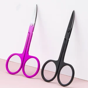 Colorful Makeup Eyelash Scissors for Eyelash Extension Small Scissors Eyebrow Eyelash Dry Skin