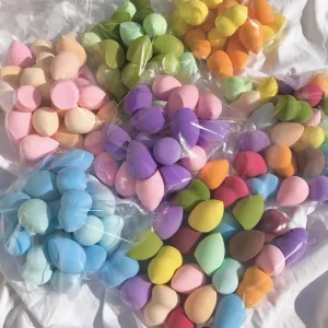 Colorful Makeup Sponges Makeup Blender Sponge Egg Sponge