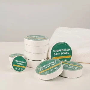 Compressed Face Wash and Bath Towel Soft and Individually Wrapped Disposable for Sensitive Skin Travel Care