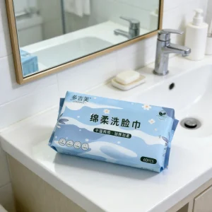 Convenient Disposable Facial Non Woven Fabric Towels Thick & Absorbent