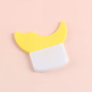 Cosmetic Brushes Crescent Shaped Eyebrow Drawing Silicone Baffles Single Piece Silicone Brushes and Other Beauty Tools