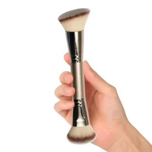 Cosmetic Face Single Make up Brush High Quality Professional Gold 2 Side Make up Brushes for Makeup