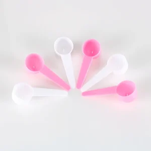 Cosmetic Facial Mask Spoon Colorful White Red Spoon with 5g 10g 15g