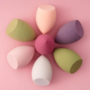 Cosmetics Makeup Sponge Ultra Soft 100% Biodegradable Custom logo Eco Friendly Makeup Sponge Microfiber