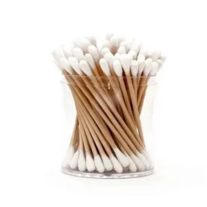 Cotton Buds Disposable Eco Friendly Natural Cotton Swab Paper Stick Cotton Ear Buds