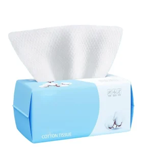 Cotton Deeply Cleansing Disposable Face Towel Facial Dry Wipes for Skin Care Make up Wipes