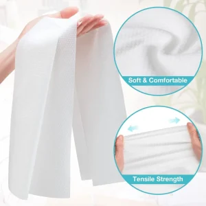 Cotton Facial and Pedicure Bath Towel Degradable Disposable Face Towel for Travel