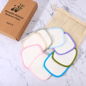 Cotton Pad Direct Order Cotton Velvet Multi Colorful Washable Makeup Removing Cotton Pad