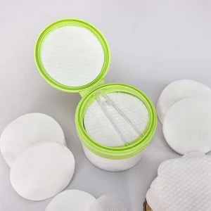 Cotton Rounds 500 Count Cotton Pads for Face Disposable Makeup Removal Facial Premium Toner Pads Soft Face Nail Cleansing Pads