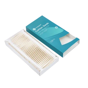 Cotton Swab 170pcs Paper Stick Cotton Bud with Drawer Box for Ear Cleaning