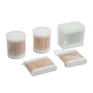 Cotton Swab Double End Buds 100% Natural Cotton Bud Soft and Extremely Absorbent