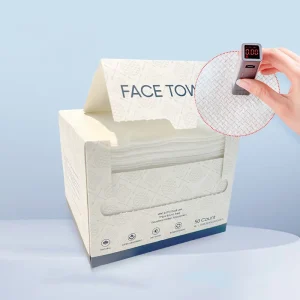 Custom 1 Pack 50 Ultra Cotton Clean Skin Towel Disposable Face Towels Facial Washcloth Makeup Remover Dry Wipes
