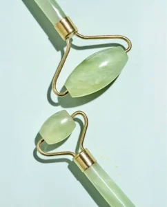 Custom 100% Natural Facial Massage Roller Rose Quartz Face Jade Roller Gua Sha Set in Box Skin Care Tool